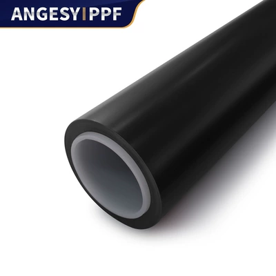 Matte Transparent Matte Black Car Auto Color Change Film - tpu-matte-black-75mil-five-year-warranty