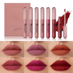 Langmanni 6-Piece Lipstick Set Matte Velvet Fog Lip Color Set