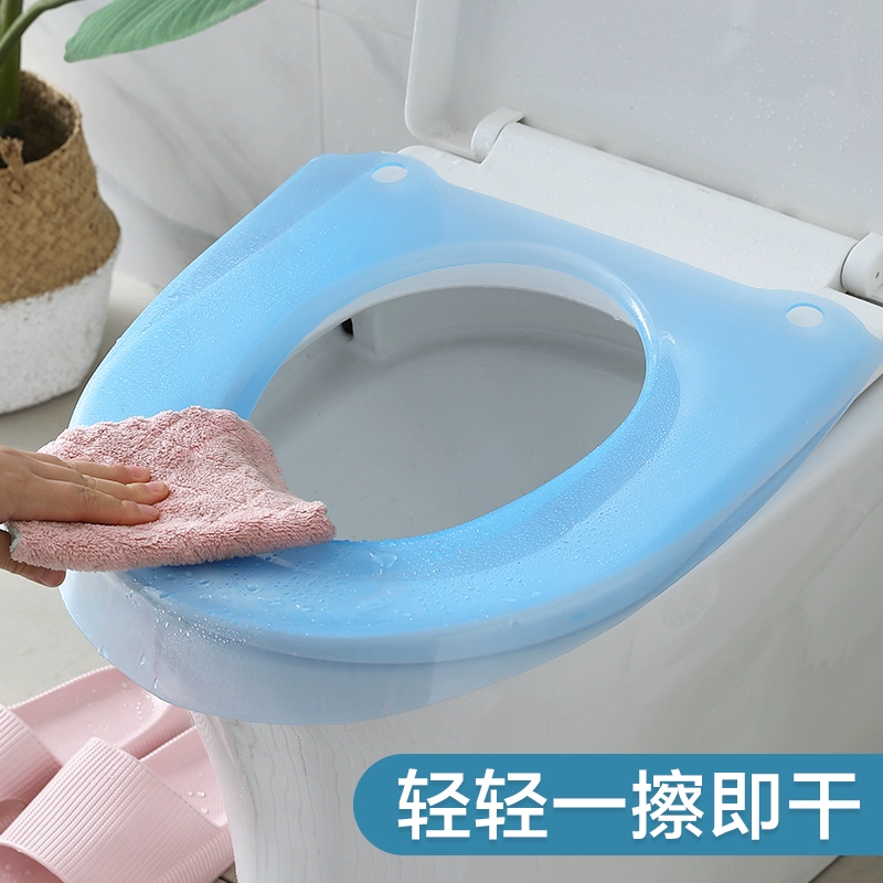 Домашняя подушка из пластика, летняя водонепроницаемая универсальная стираемая унитазная крышка