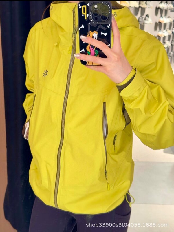新款凯乐家LT男女款户外登山外套防风防水透气接缝全压胶冲锋衣|undefined