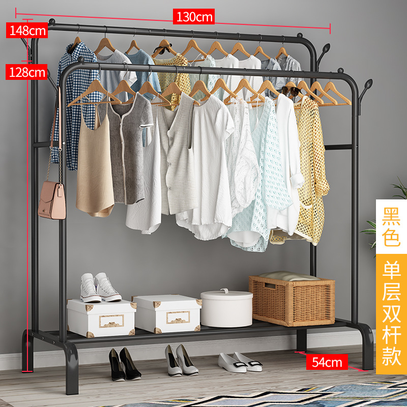 1 двойной столб черного цвета длиной 130 см. | 4 крючка для веток деревьев — цена 44,9 юаня.