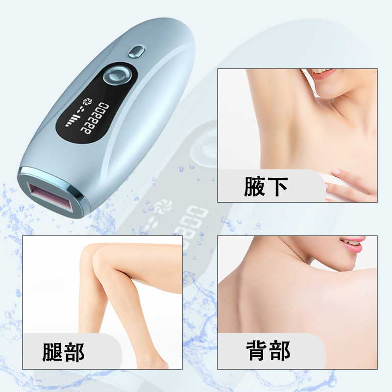 家庭用光子美肌ハンドヘルドフェイシャル＆全身無痛強力パルスレーザー脱毛器IPLポータブル脱毛|undefined