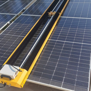 Photovoltaic Panel Cleaning Machine Handheld Cleaning Brush Hanging Electric Solar Panel Remote Control Cleaning Robot