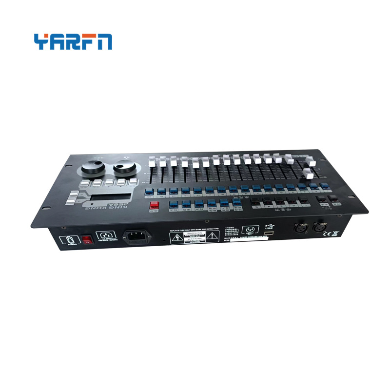 Fabricante DMX King Kong 256 consola DMX512 consola controlador de luz de atenuación consola de computadora