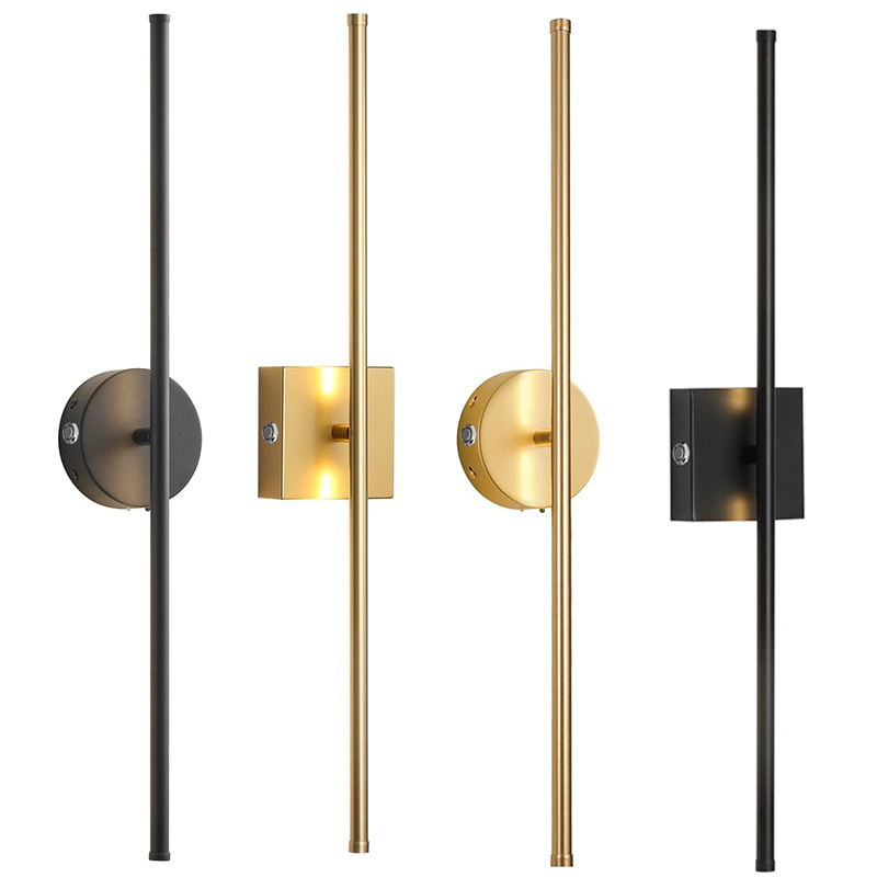 Factory direct charging line wall lamp square bottom box long living room sofa TV background bedside wall lamp Factory direct charging line wall lamp square bottom box long living room sofa TV background bedside wall lamp