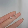 43# small earrings-cherry
