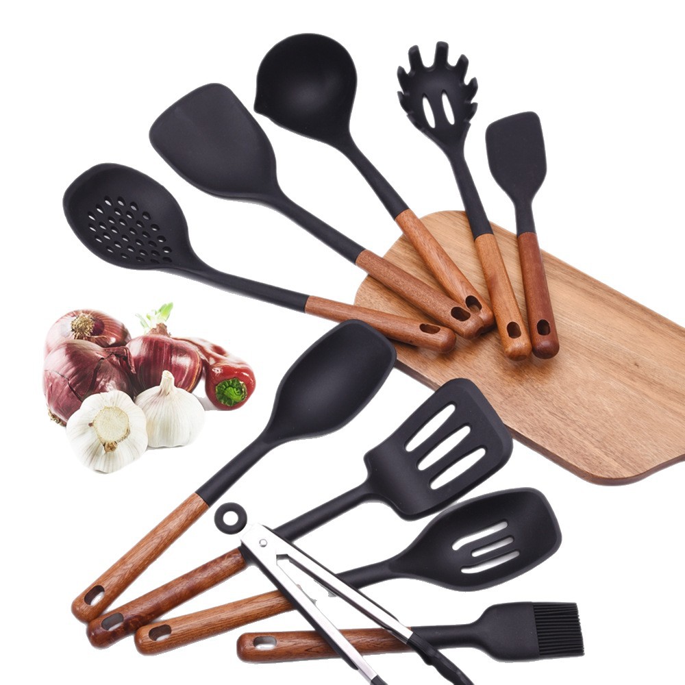 Costal Silicone Kit de cocina Black Shabili Wood Kit de cocina para el hogar