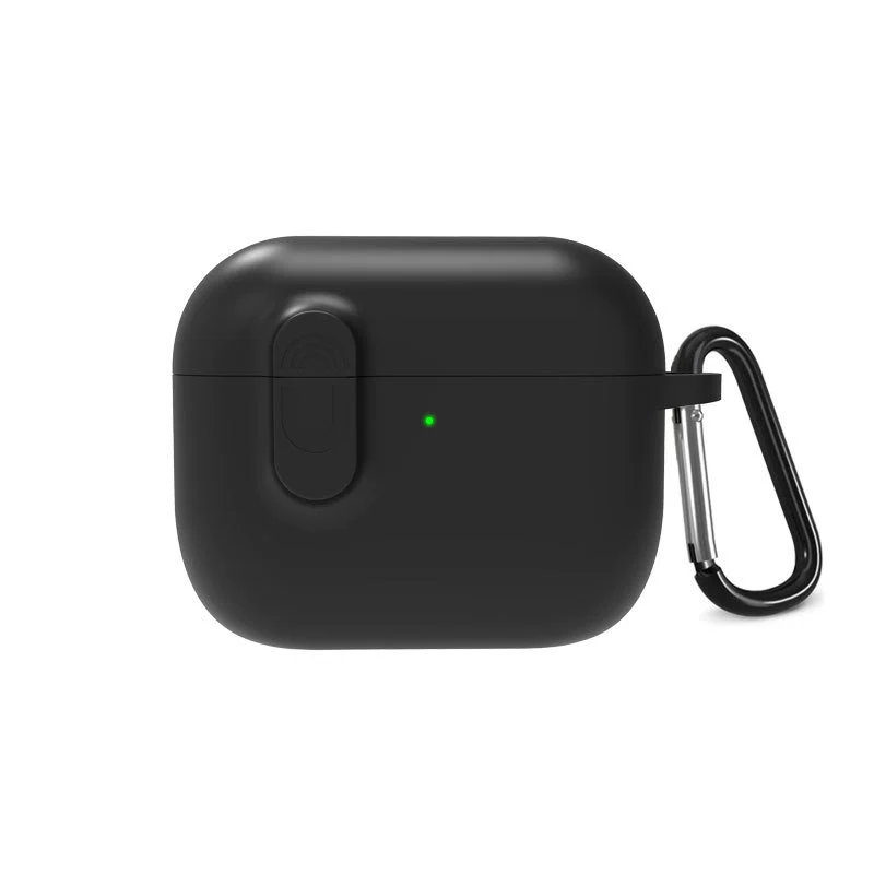 Apple, compatible silicone headphones, magnetic protective case