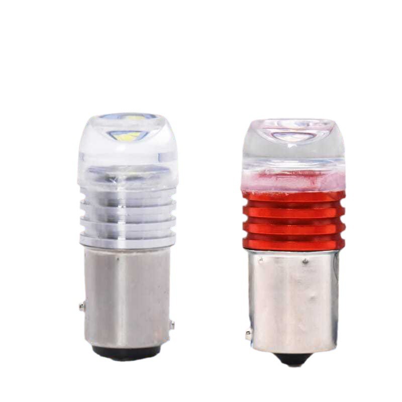 Lámpara de dirección de motocicleta eléctrica renovada 12V LED LED LED de curva super brillante parpadeo de luz trasera accesorios de lámpara de freno