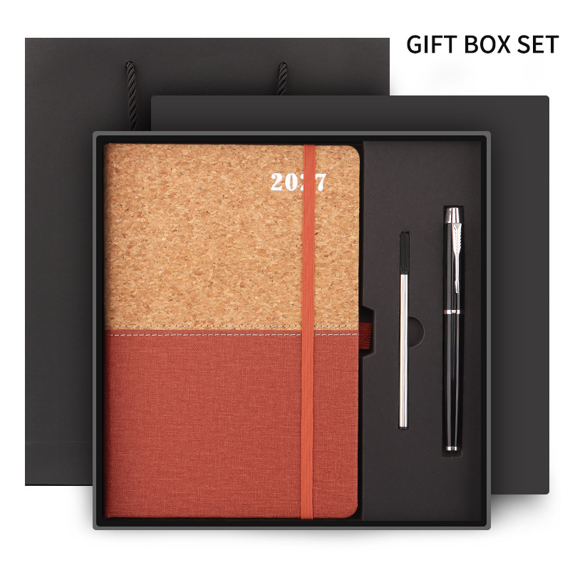 Caja de regalo de palma roja