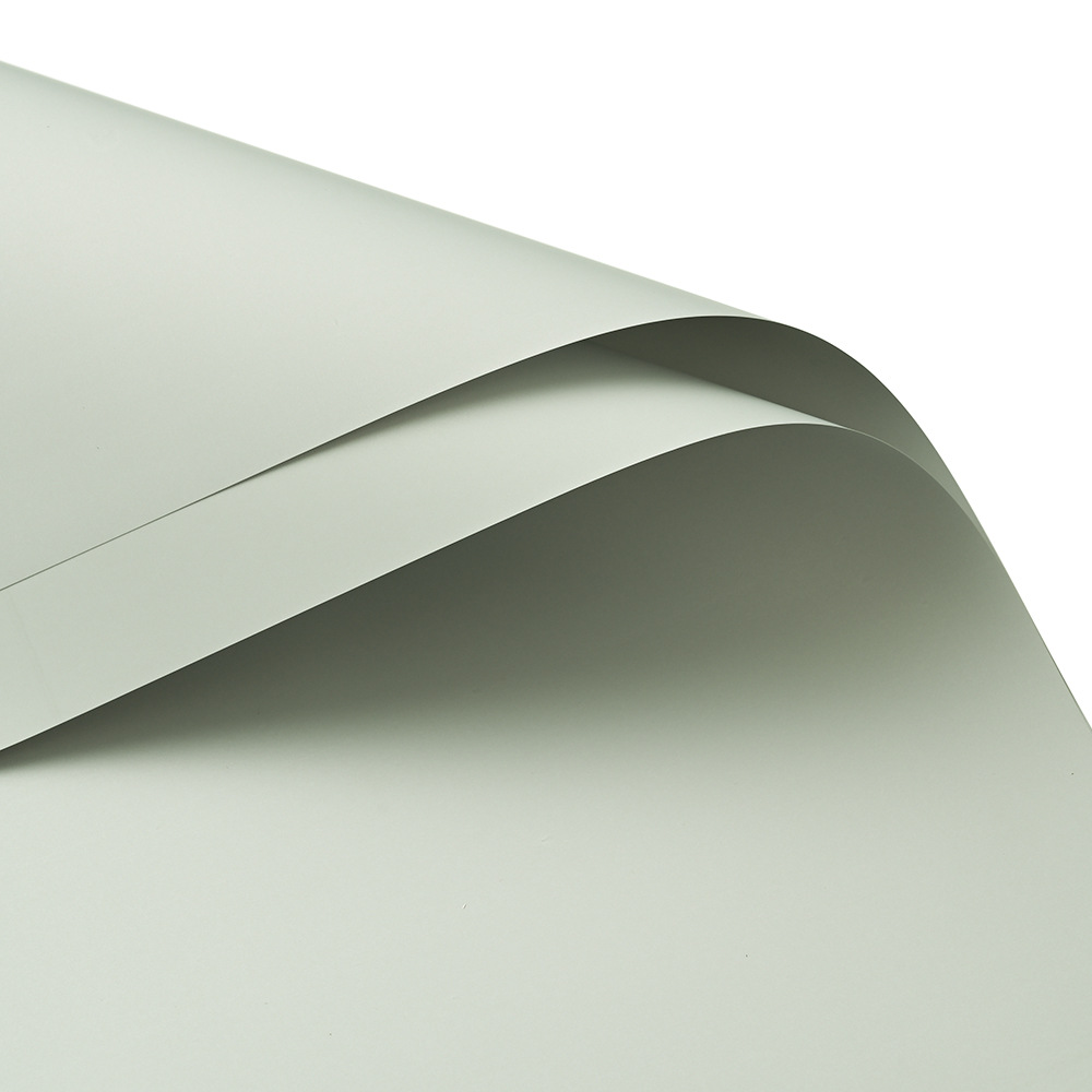 Jiemi materiales de flores florería floristería papel de embalaje de flores impermeable papel euroasiático de dos colores color sólido papel Ouya papel de embalaje de ramo