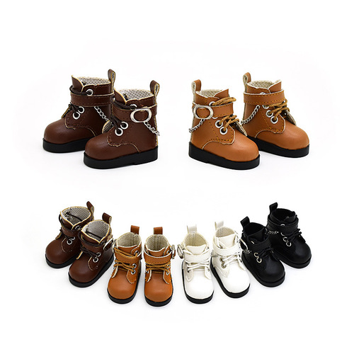 BJD shoes, 6-inch doll shoes, YOSD DZ 1/6 chain boots, 30cm articulated doll clothes, dress-up