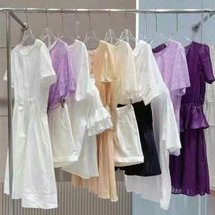 First-Line Big Brand [Bingjie] Counter Withdrawal 25 Summer Physical Store Live Broadcast Self-Pickup Tail Goods Wholesale