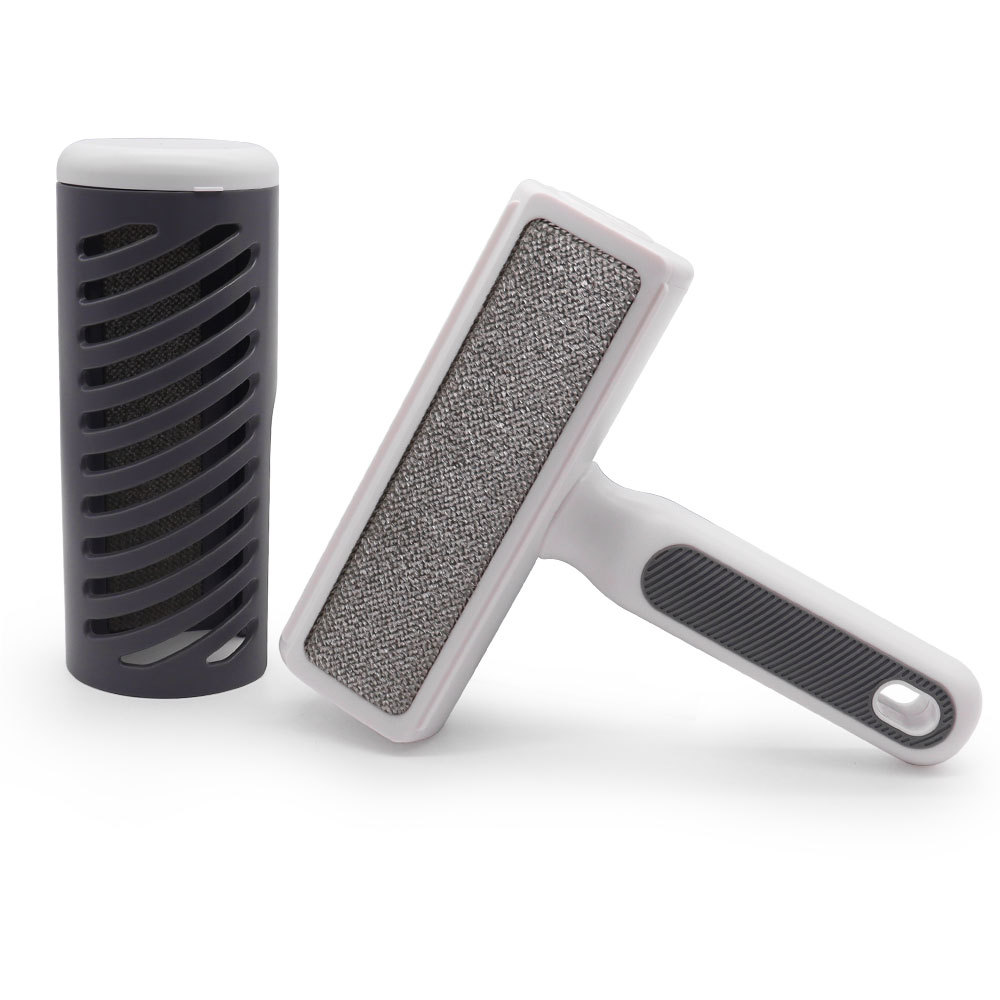 Cepillo para pelo de gato, cepillo removedor de pelo de mascotas, limpiador de pelo de perro, herramienta de aseo para gatos, removedor de pelo por electricidad estática