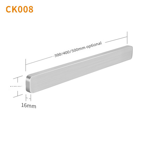 304 stainless steel magnetic knife holder, kitchen hole-free knife storage, cutting board knife rack, magnetic knife holder