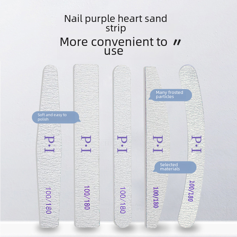square scalloped manicure tools set for manicure for nails