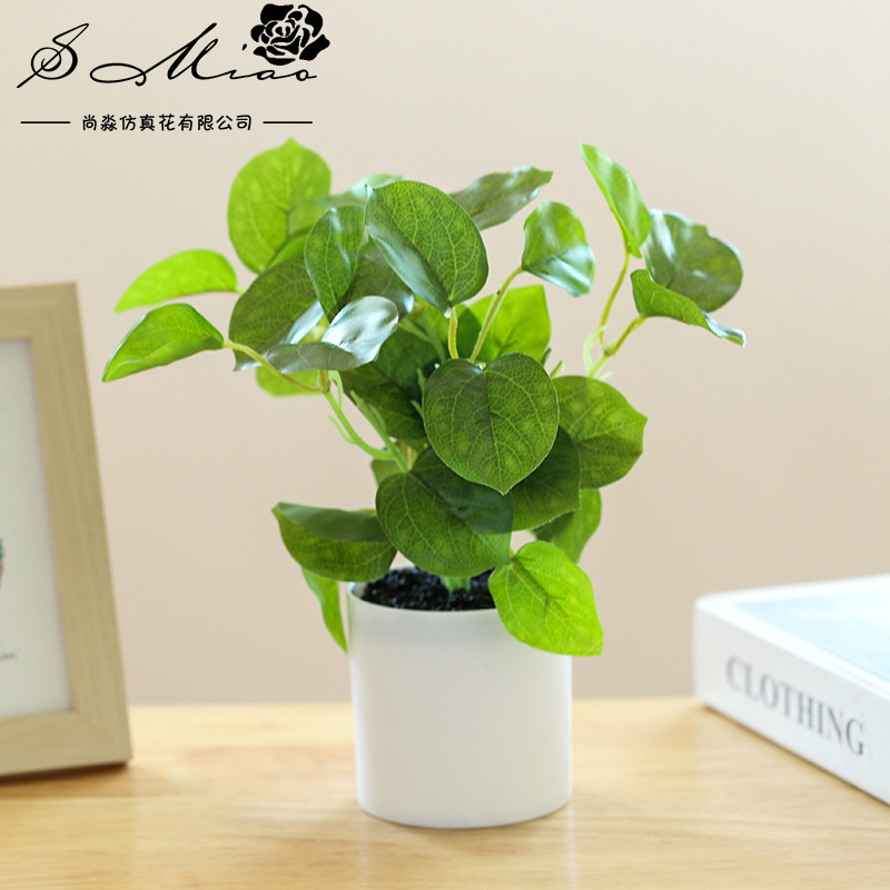 Flores artificiales, plantas verdes artificiales, bonsái, adornos creativos, flores simuladas, plantas de plástico, decoración de interiores, dropshipping, plantas en maceta simuladas
