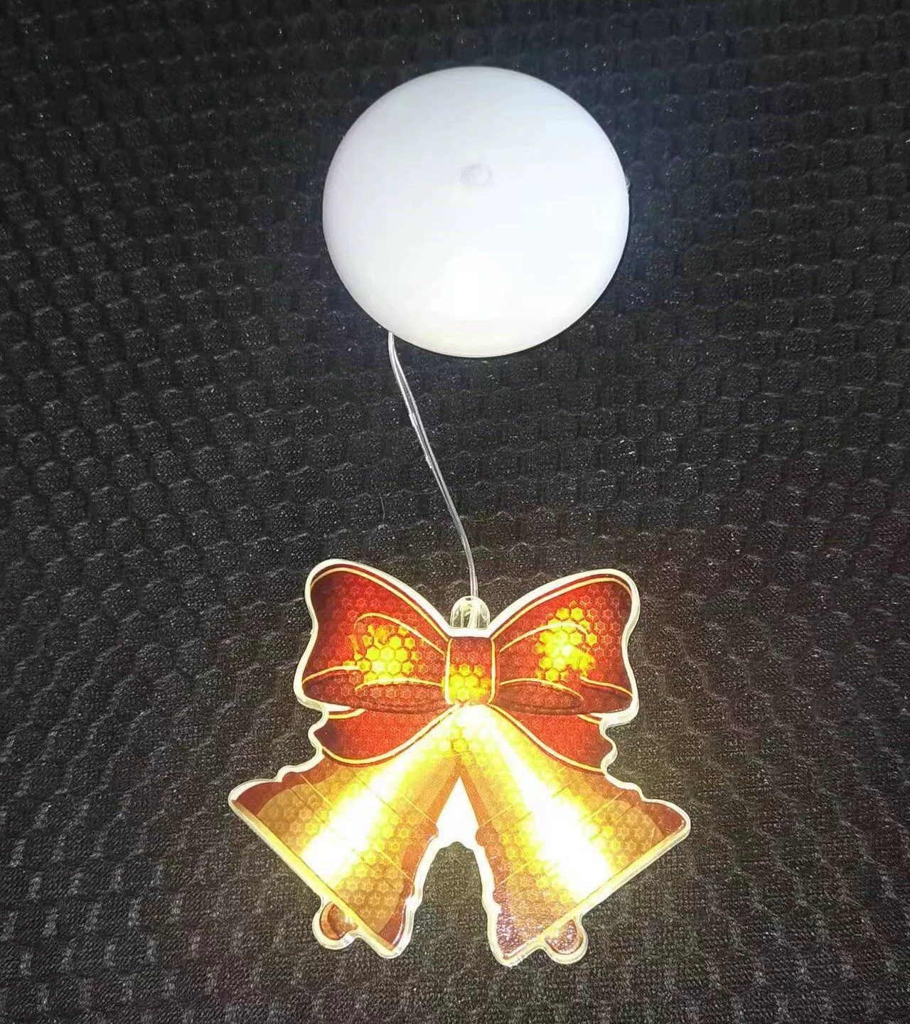 Ледяная потолочная LED-лампа — подвесной праздничный LED-украшение, множество мотивов, работает на батарейках