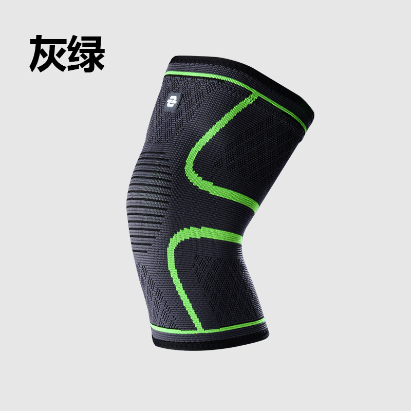 Rodilleras deportivas transfronterizas profesionales, tejido presurizado para hombres y mujeres, funda para la rodilla, ciclismo para correr, baloncesto, protección para la rodilla, antideslizante