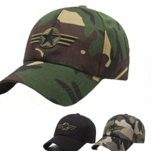 跨境新款男士五星迷彩棒球帽春夏季遮阳防晒鸭舌帽青年潮流男军帽