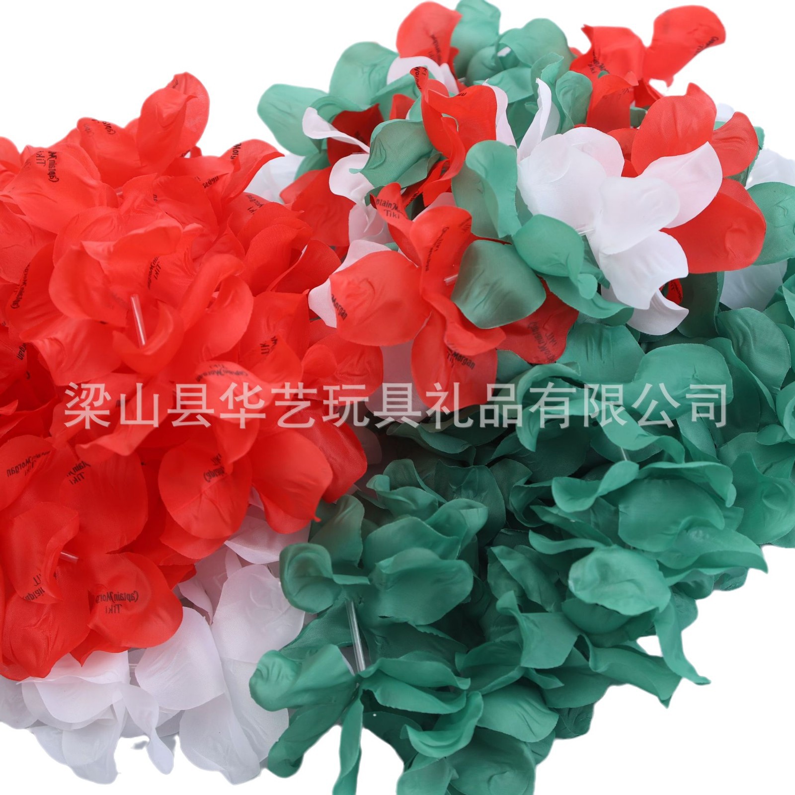 Fabricante de experiencia de guirlandas al por mayor actualización de material guirlandas no desfilada guirlandas hawaianas fiestas collar flores grandes