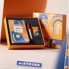 凌美（LAMY）钢笔礼盒 ABC 联名笔记本钢笔套装小学生三年级用笔