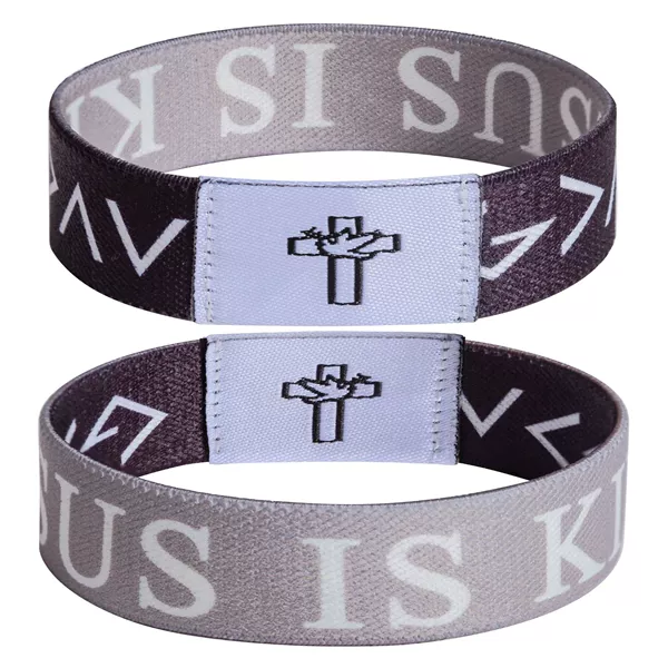 Gray jesus-cross peace dove