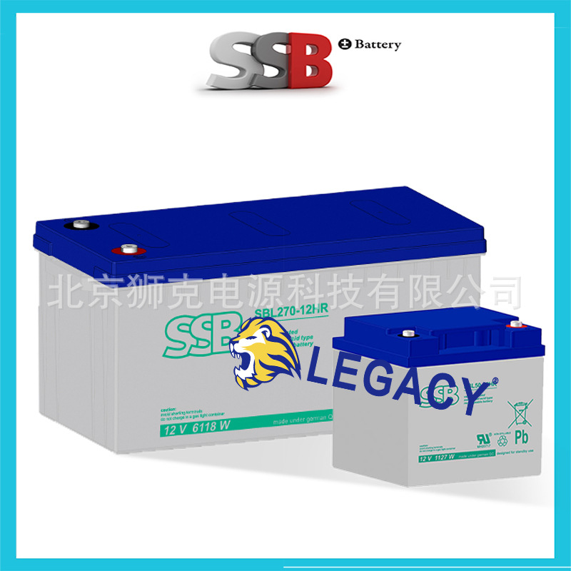德国SSB蓄电池SBL80-12i 12V80AH应用于直流屏 UPS 备用电源系统