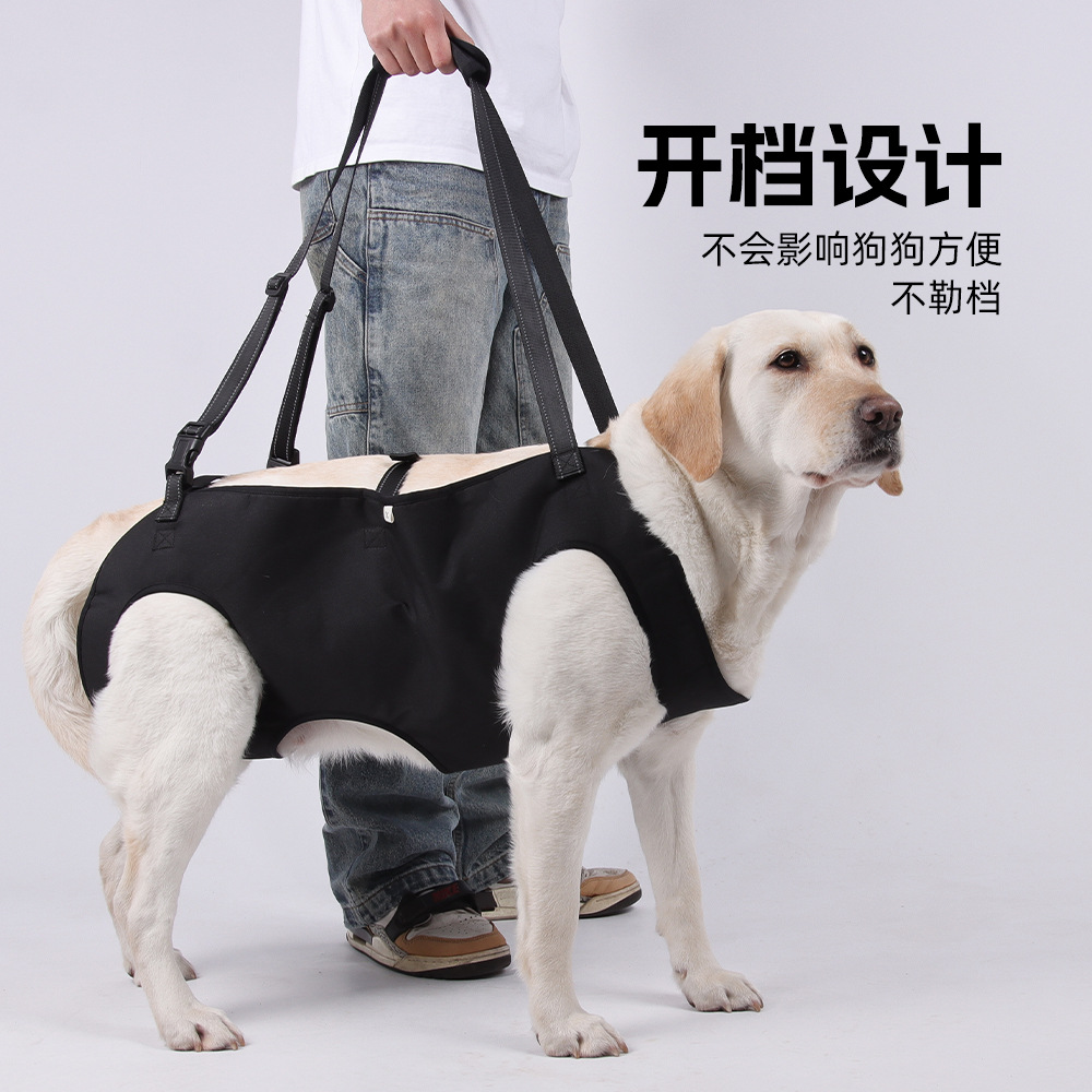 Nuevo producto de Amazon, cinturón de asistencia para mascotas, perro anciano, perro discapacitado, cinturón de asistencia para la rehabilitación de viajes, pecho y espalda ajustables al por mayor