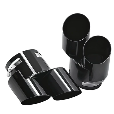 Suitable for Bmw X5 X6 Exhaust pipe - black-pair
