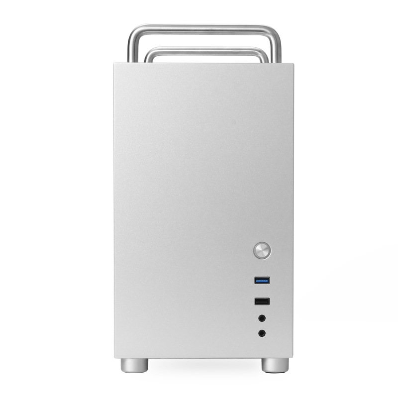 SKTC HX100PLUS in stock all aluminum MATX motherboard game handle ATX power simple computer case SKTC HX100PLUS in stock all aluminum MATX motherboard game handle ATX power simple computer case