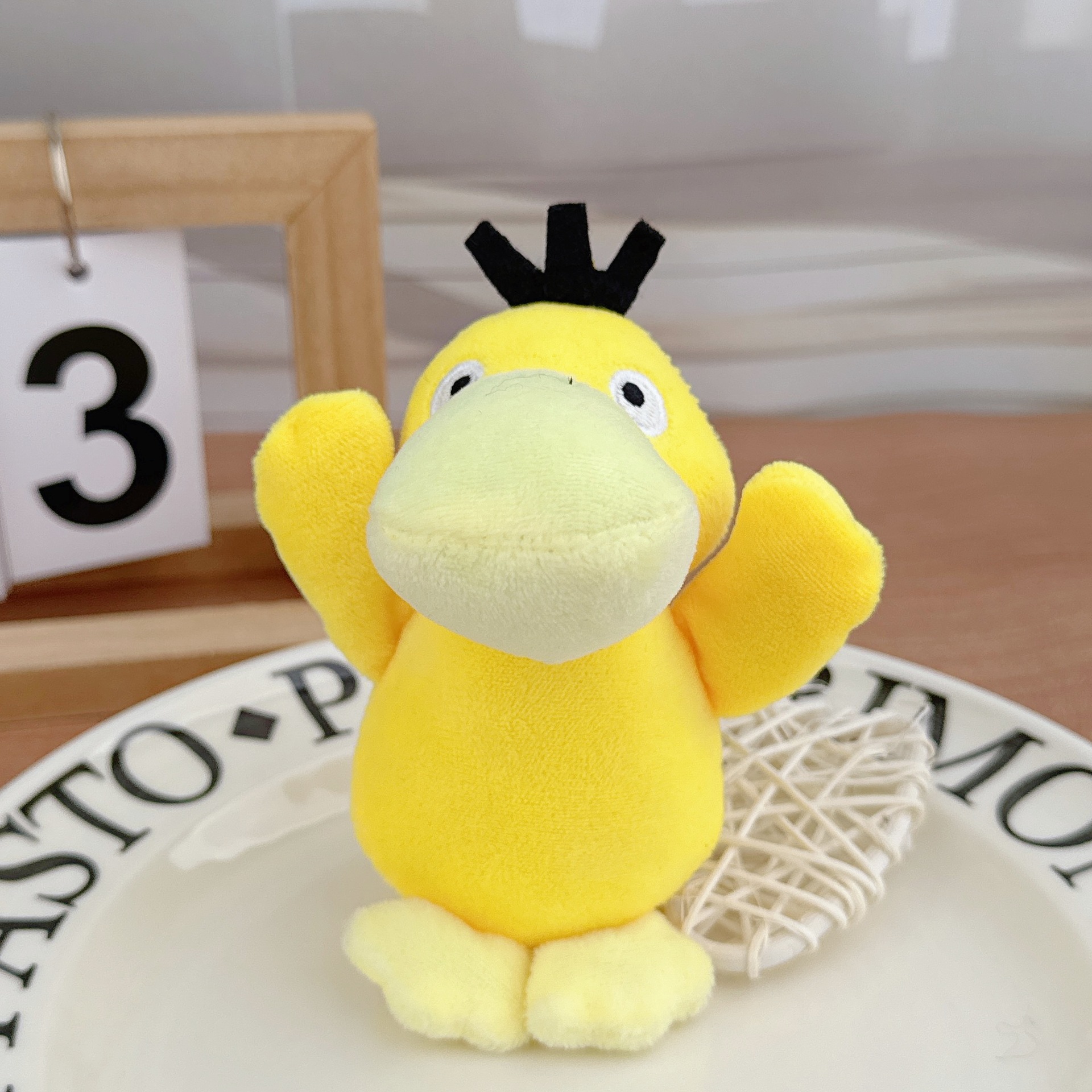 Lindo pollo de peluche bolsa colgante decoración colgante de felpa muñeca Regalo de Cumpleaños muñeca de peluche al por mayor