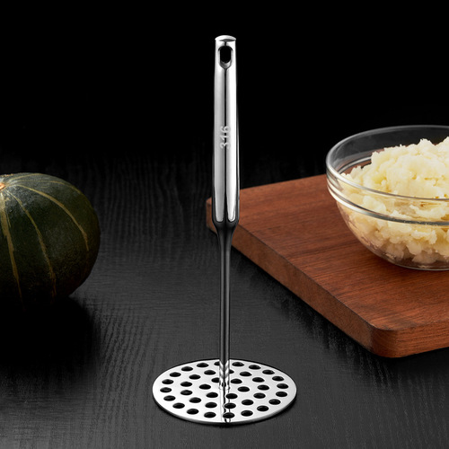 316 stainless steel potato masher potato press garlic pumpkin baking masher baby food supplement kitchen tool