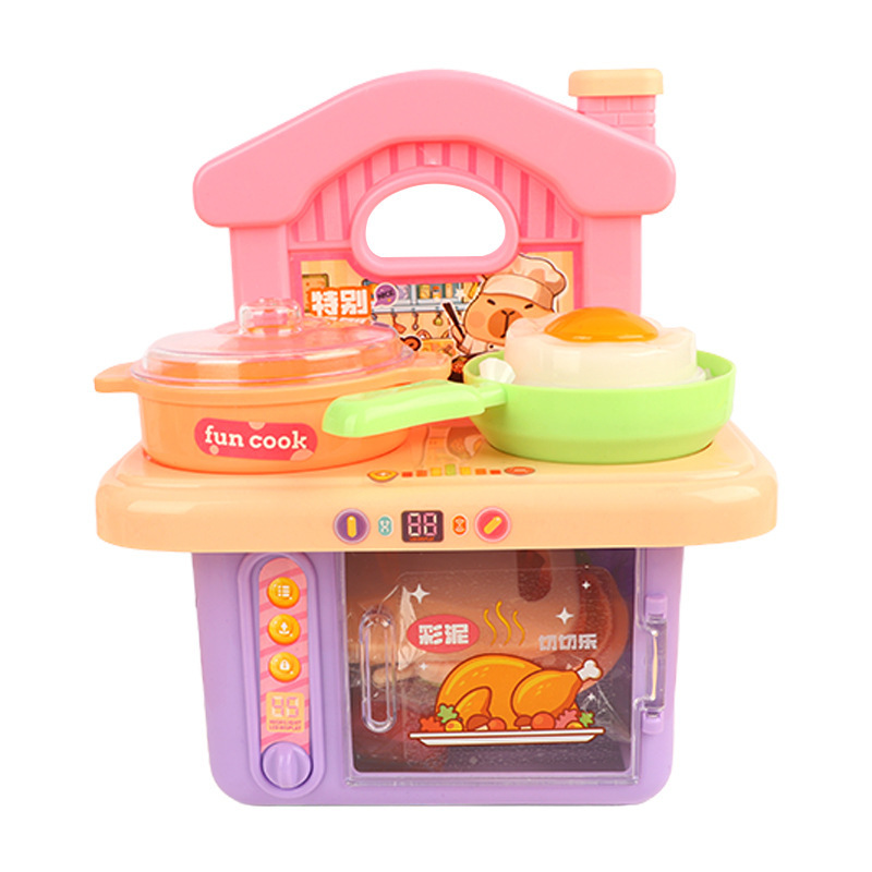 Meijia Yuan ダイニングテーブル オムレツマシン (ポッピングキャンディー + ゼリー) 子供用楽しいままごとキャンディー 22g*6 個 (箱入り)|undefined