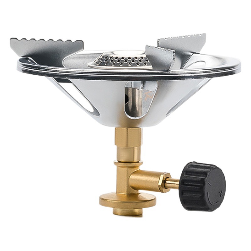 Nurgaz estufa portátil al aire libre camping a prueba de viento integrado picnic estufa de gas licuado al aire libre feroz estufa