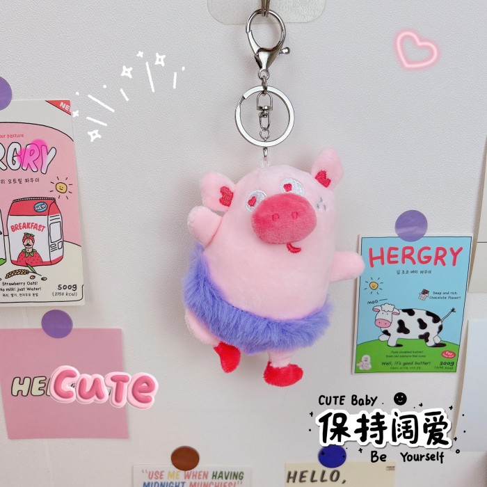 En línea de la celebridad de la felpa colgante de boda tirando muñeca pequeño regalo creativo llavero grab máquina muñeca colgante adornos lote