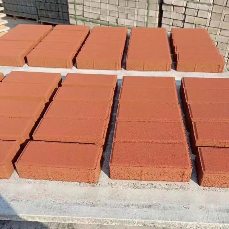 人行道透水砖步道砖广场砖混凝土机制砖本地直发
