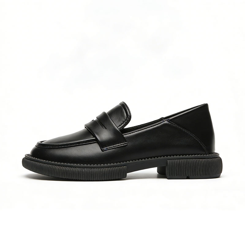 Mocasines Retro de Piel Suave para Mujer Cuero Artificial para Uso Diario
