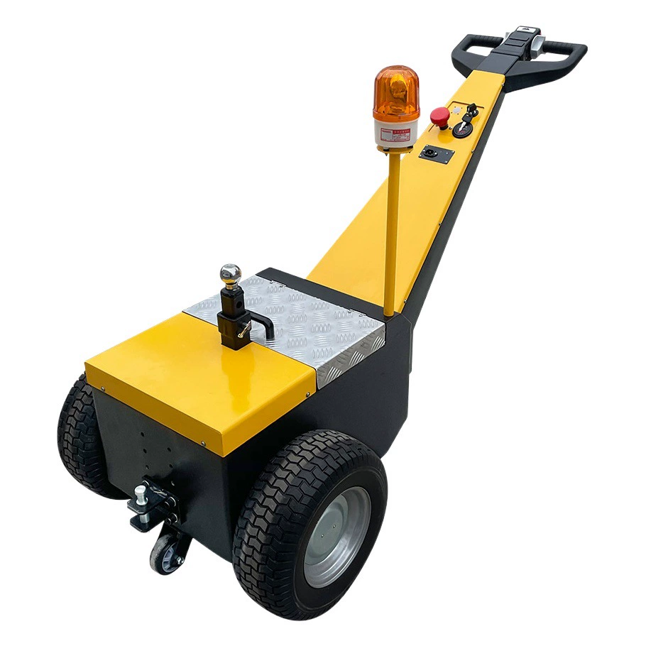 Ручной Электрический прицеп шагающий трактор прицеп крюк грузовик склад аэропорта прицеп головка трактора