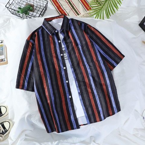 8955 스트라이프 레드