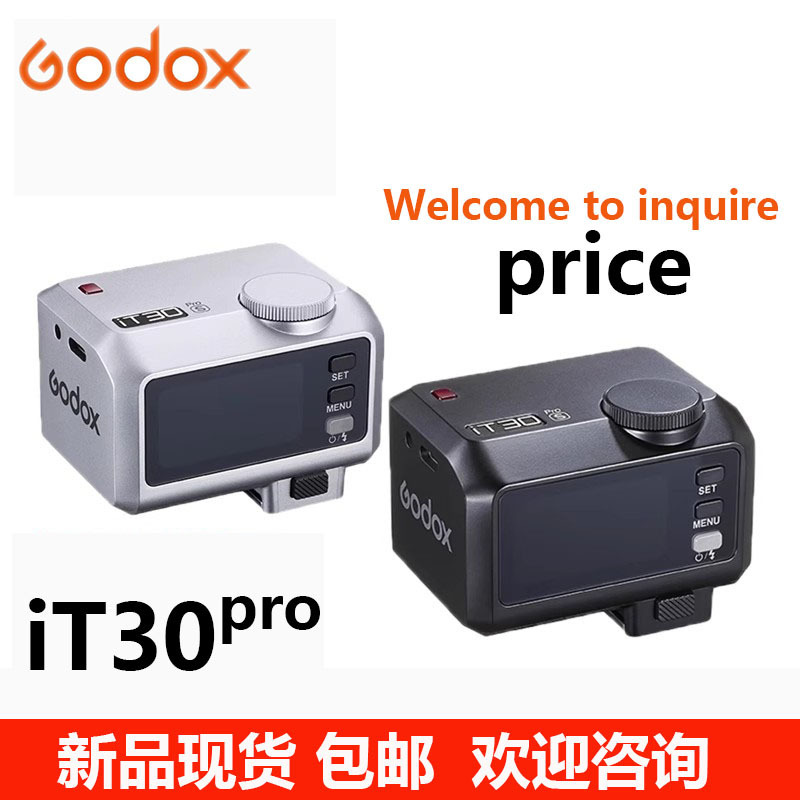 新しい Godox iT30pro タッチ スクリーン内蔵バッテリー高速同期 TTL ミニフラッシュ|undefined