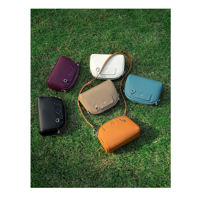 Genuine Leather Crossbody Bag Shoulder Bag For Women Versatile_voghion.com