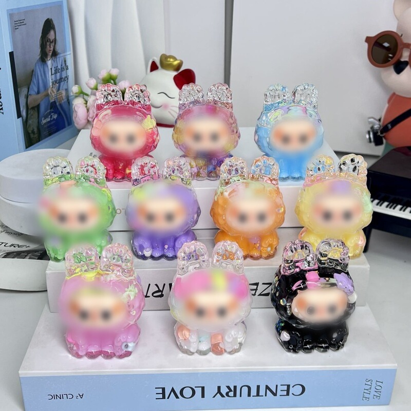 爆款入油流沙拉不不盲盒创意精品公仔手办桌面潮玩摆件装饰品批发|undefined