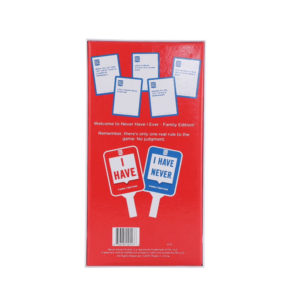 Never have i ever jogo de cartas para festas em família_voghion.com