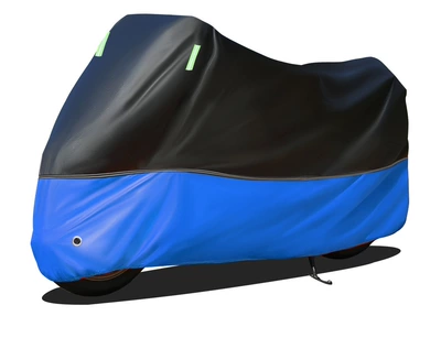 Motorcycle Covers, Sun Protection and | Car clothing - m18080100cm-small-version-with-black-on-top-and-blue-on-bottom