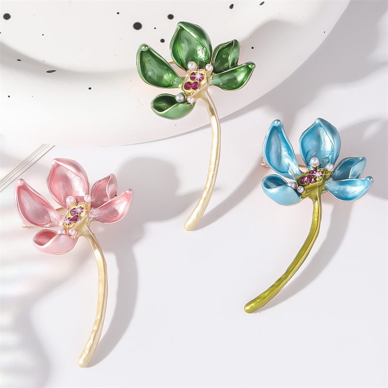 Chinese classic brooch pearl