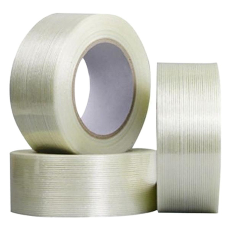 Fabricante pin raya cinta de fibra transparente batería de litio vinculante adhesivo fuerte no residual adhesivo cinta de fibra de malla de vidrio