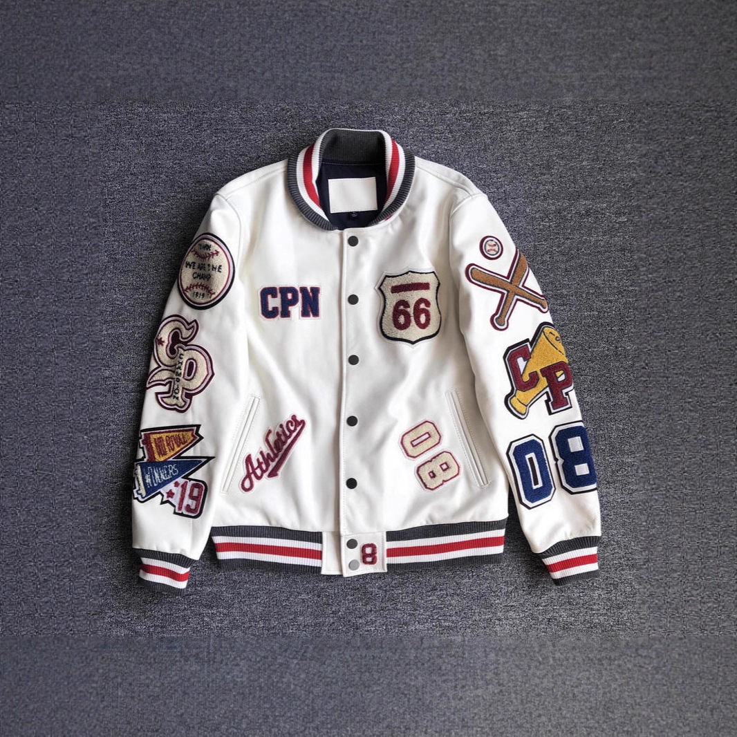 Baseball Uniform Men's Autum 2025 Trendy Brand New Short Loose Jacket Men's Outer Button Jacket