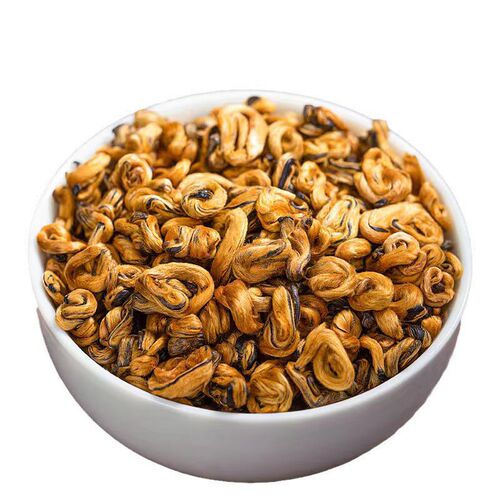 【Special Grade Tender Buds 2 lbs Dian Hong Golden Snail】 New Tea Yunnan Genuine Ancient Tree Black Tea 1000g Loose Leaf Tea