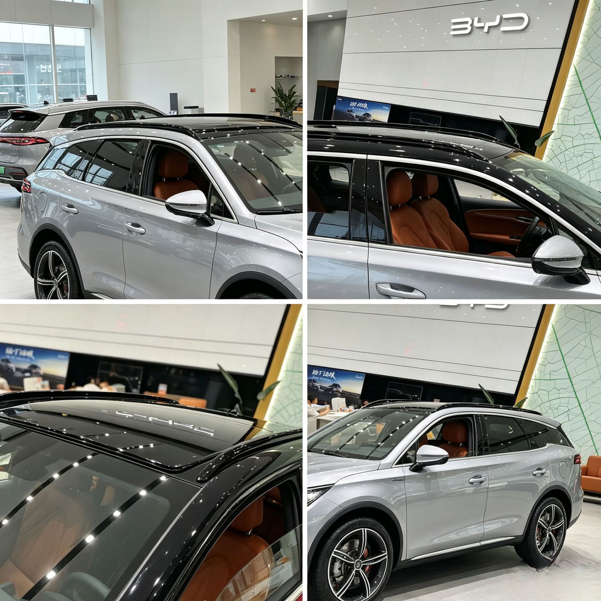 BYD Tang luggage rack, thickened load-bearing screw type modification accessory, no-drill, non-destructive installation, capable of bearing weight